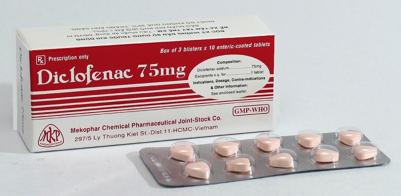 Thuốc Diclofenac 75mg