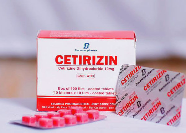 Thuốc Cetirizin