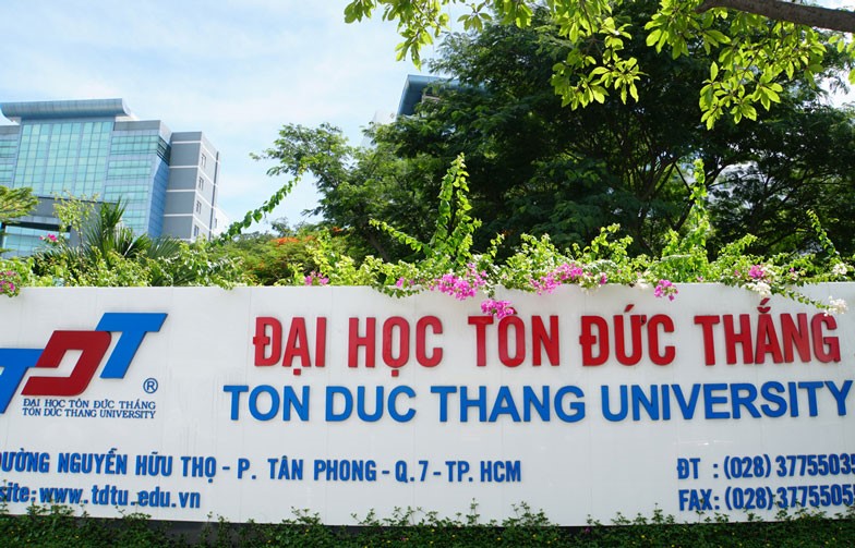 Đại học Tôn Đức Thắng có khuôn viên rộng lớn